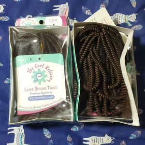 Long Spring Twist Hair 42 inches from The Curl Refinery color 4
